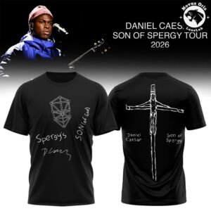 Daniel Caesar Son of Spergy Tour 2026 T Shirt 5