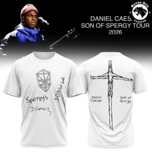 Daniel Caesar Son of Spergy Tour 2026 T Shirt 8