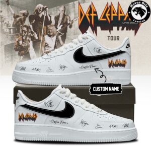 Def Leppard Live 2026 Tour Limited Edition Air Force 1 10