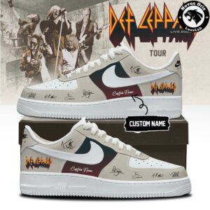 Def Leppard Live 2026 Tour Limited Edition Air Force 1 5