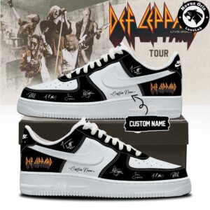 Def Leppard Live 2026 Tour Limited Edition Air Force 1 6