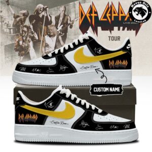 Def Leppard Live 2026 Tour Limited Edition Air Force 1 7