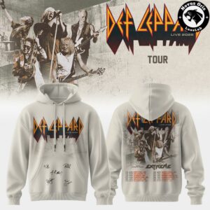 Def Leppard Live 2026 Tour Limited Edition Hoodie 3