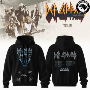 Def Leppard Live 2026 Tour Limited Edition Hoodie 5