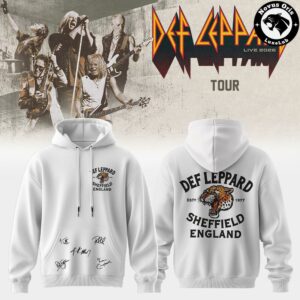 Def Leppard Live 2026 Tour Limited Edition Hoodie 8