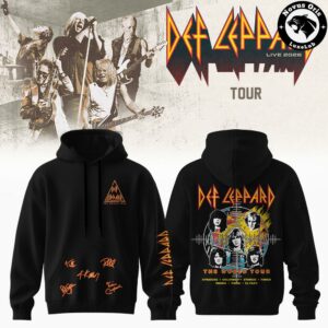 Def Leppard Live 2026 Tour Limited Edition Hoodie 9