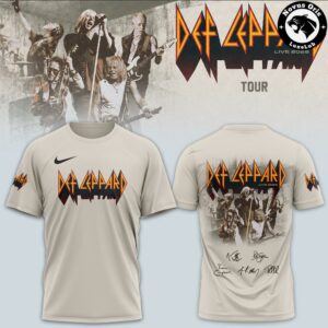 Def Leppard Live 2026 Tour Limited Edition T-Shirt