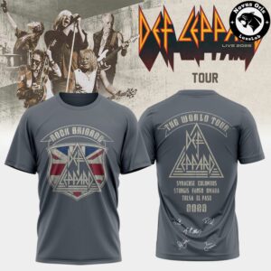 Def Leppard Live 2026 Tour Limited Edition T Shirt 2