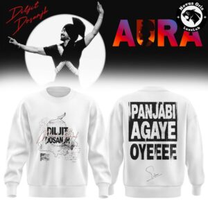 Diljit Dosanjh AURA World Tour 2026 Sweatshirt