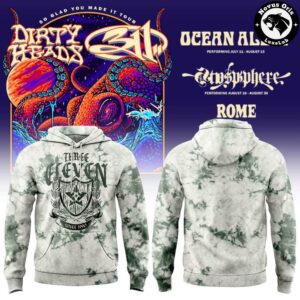 Dirty Heads x 311 So Glad You Made It Tour 2026 Hoodie 3