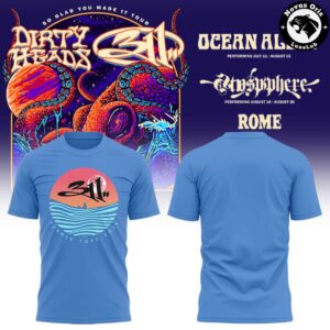 Dirty Heads x 311 So Glad You Made It Tour 2026 T Shirt 10