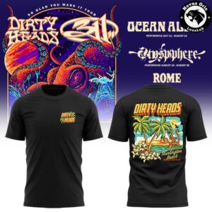 Dirty Heads x 311 So Glad You Made It Tour 2026 T Shirt 2