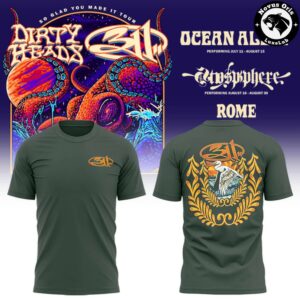 Dirty Heads x 311 So Glad You Made It Tour 2026 T Shirt 3