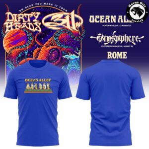 Dirty Heads x 311 So Glad You Made It Tour 2026 T Shirt 4