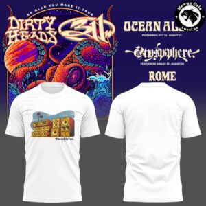 Dirty Heads x 311 So Glad You Made It Tour 2026 T Shirt 5