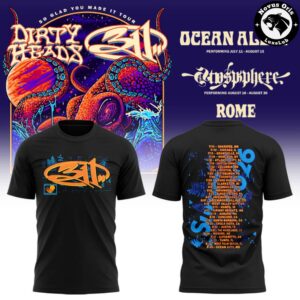 Dirty Heads x 311 So Glad You Made It Tour 2026 T Shirt 6