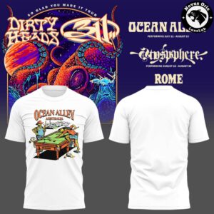Dirty Heads x 311 So Glad You Made It Tour 2026 T Shirt 7