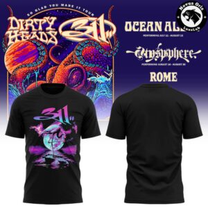 Dirty Heads x 311 So Glad You Made It Tour 2026 T Shirt 8