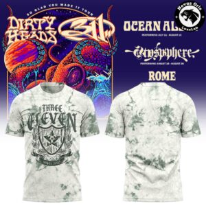 Dirty Heads x 311 So Glad You Made It Tour 2026 T Shirt 9