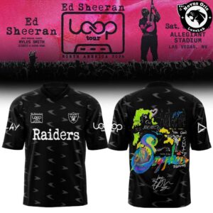 Ed Sheeran The Loop Tour 2026 Limited Edition Football Jersey