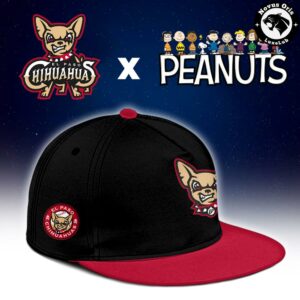 El Paso Chihuahuas x Peanuts Night Snoopy Custom Baseball Jersey 3
