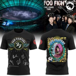Foo Fighters Take Cover Tour 2026-2027 T-Shirt