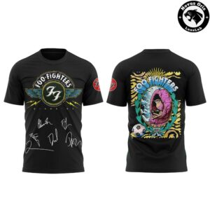 Foo Fighters Take Cover Tour 2026 2027 T Shirt 2