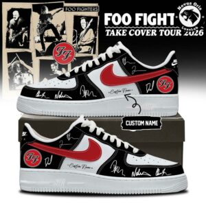 Foo Fighters Take Cover Tour 2026 Custom Name Air Force 1