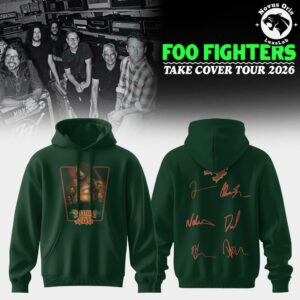 Foo Fighters Take Cover Tour 2026 Limited Edition Hoodie 2