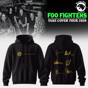 Foo Fighters Take Cover Tour 2026 Limited Edition Hoodie 3