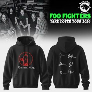 Foo Fighters Take Cover Tour 2026 Limited Edition Hoodie 5