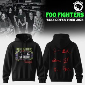 Foo Fighters Take Cover Tour 2026 Limited Edition Hoodie 6