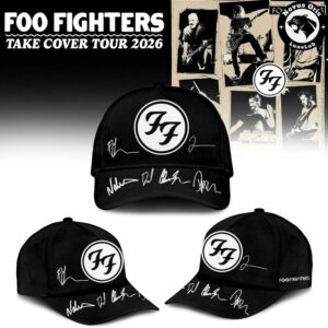 Foo Fighters Take Cover Tour 2026 Limited Edition T Shirt 4