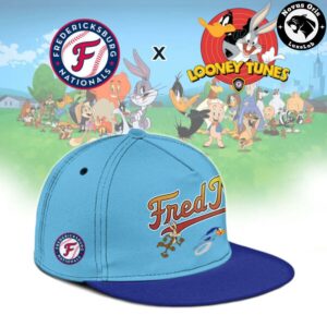 Fredericksburg Nationals Looney Tunes Custom Name Baseball Jersey 3