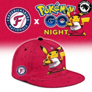 Fredericksburg Nationals x Pokemon GO Night 2026 Baseball Jersey 3