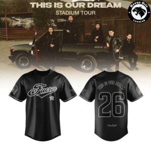 Fuerza Regida This Is Our Dream Stadium Tour 2026 Baseball Jersey