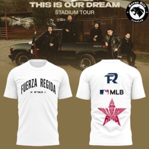 Fuerza Regida This Is Our Dream Stadium Tour 2026 T Shirt 5