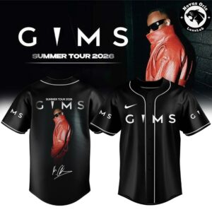 GIMS Summer Tour 2026 Limited Edition Baseball Jersey 2