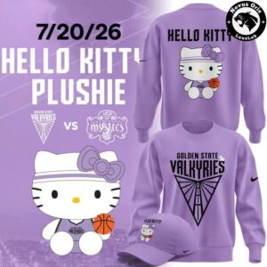 Golden State Valkyries x Hello Kitty 2026 Limited Edition Hoodie 2