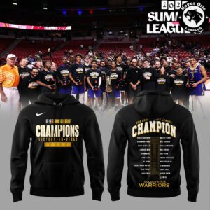 Golden State Warriors x NBA Summer League 2026 Hoodie 3