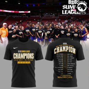 Golden State Warriors x NBA Summer League 2026 T Shirt 3