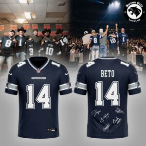 Grupo Frontera Dallas Cowboys El Ultimo De Texas Football Jersey 5