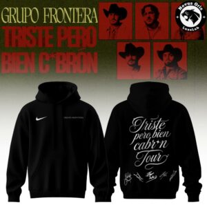 Grupo Frontera Triste Pero Bien Cabrn Tour 2026 Hoodie 4