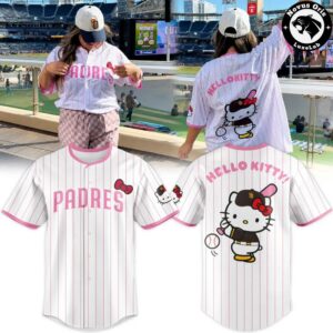 Hello Kitty x San Diego Padres 2026 Limited Edition Baseball Jersey