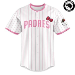 Hello Kitty x San Diego Padres 2026 Limited Edition Baseball Jersey 2