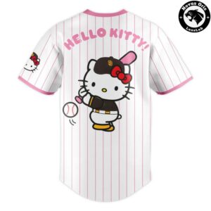 Hello Kitty x San Diego Padres 2026 Limited Edition Baseball Jersey 3