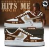 Hudson Westbrook Hits Me Tour 2026 Custom Air Force 1