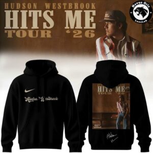 Hudson Westbrook Hits Me Tour 2026 Hoodie - NovusOris Best Merch
