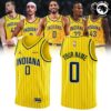 Indiana Pacers Pinstripes Statement Edition Basketball Jersey