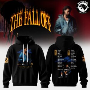 J Cole The Fall Off World Tour 2026 Hoodie 3